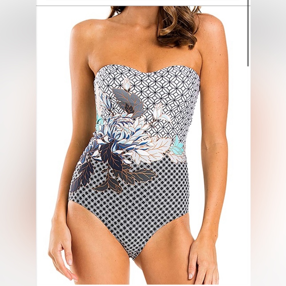 Jets Australia Bandeau One piece